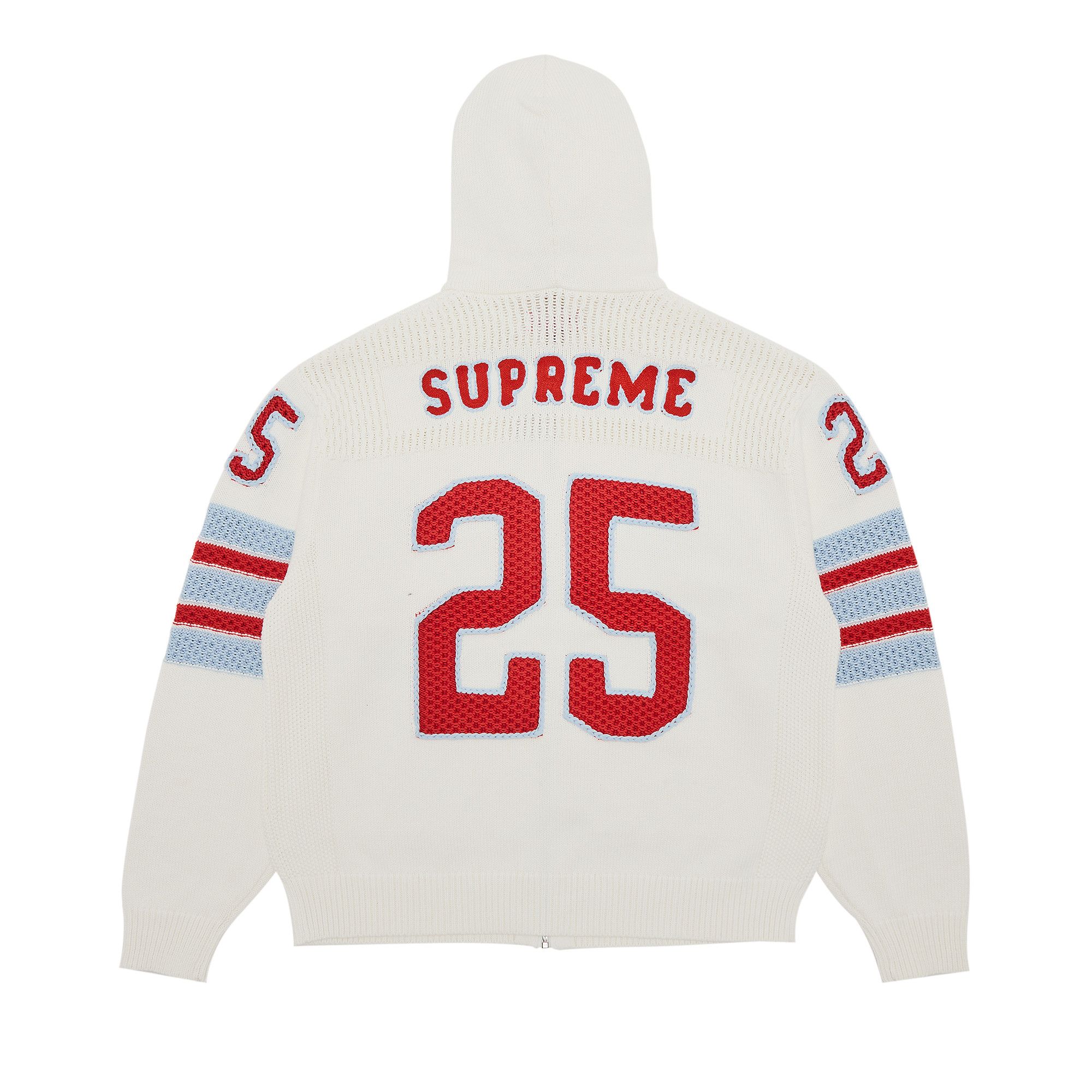 Buy Supreme Sport Zip Up Hooded Sweater 'White' - SS25SK18 WHITE