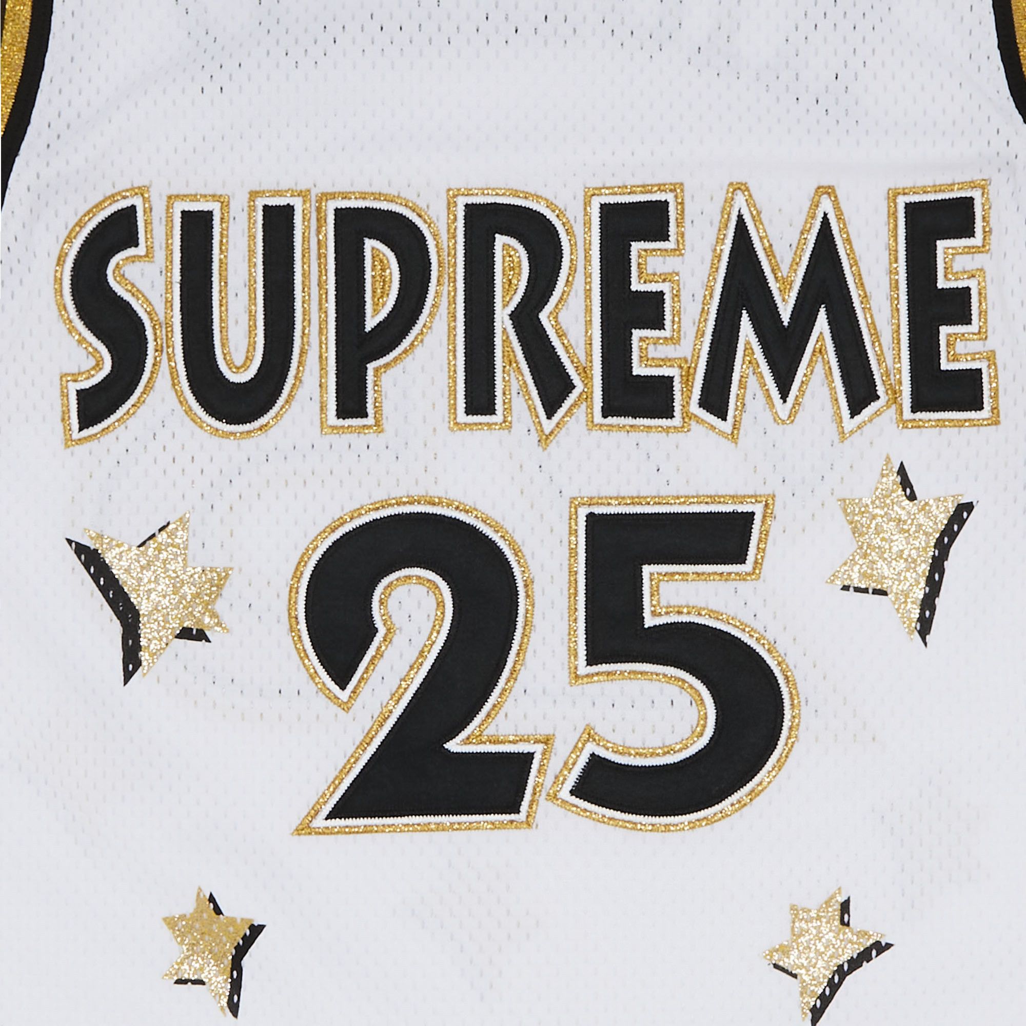 Buy Supreme All Star Basketball Jersey 'White' - SS25KN32 WHITE | GOAT