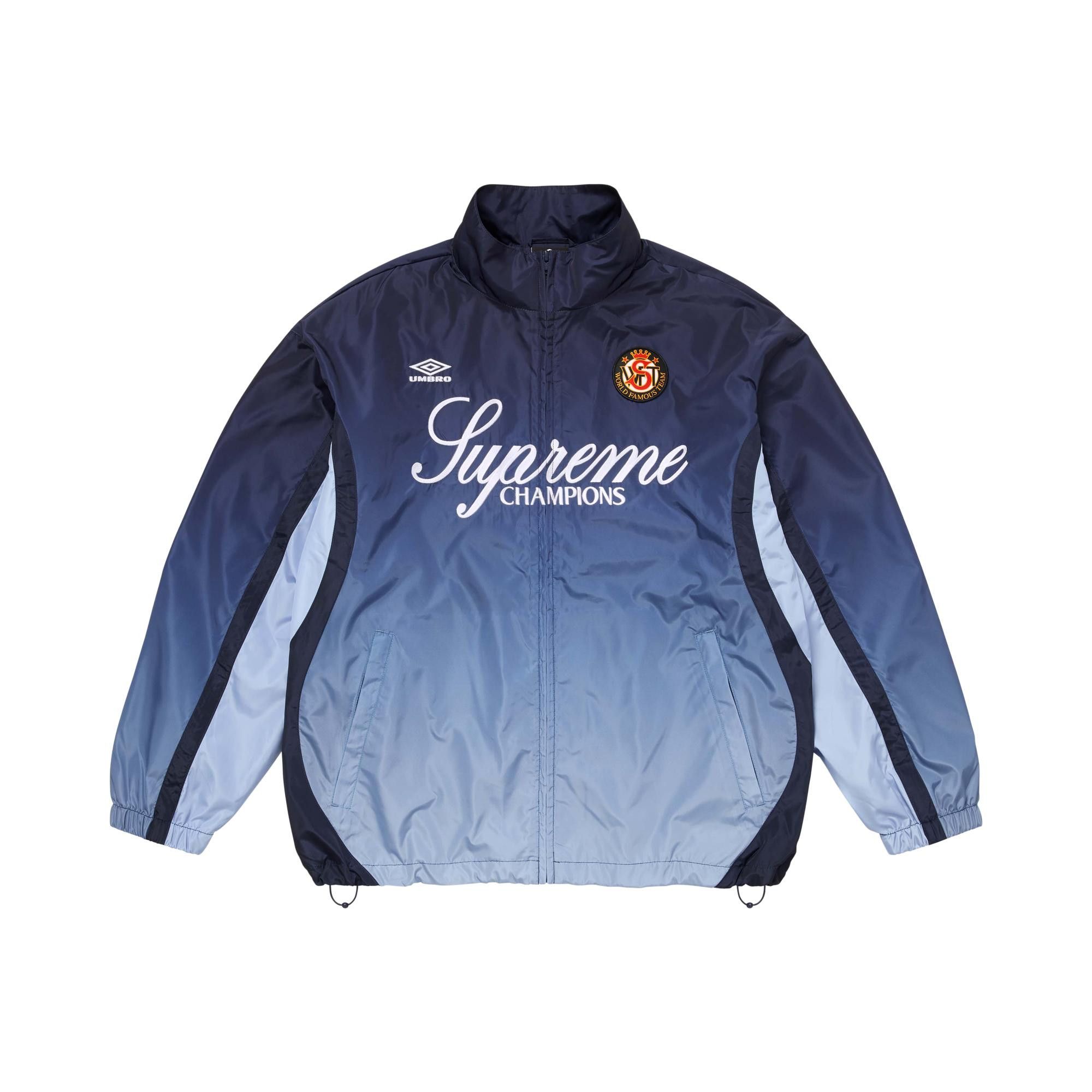 Buy Supreme x Umbro Gradient Track Jacket 'Navy' - FW25J81 NAVY | GOAT