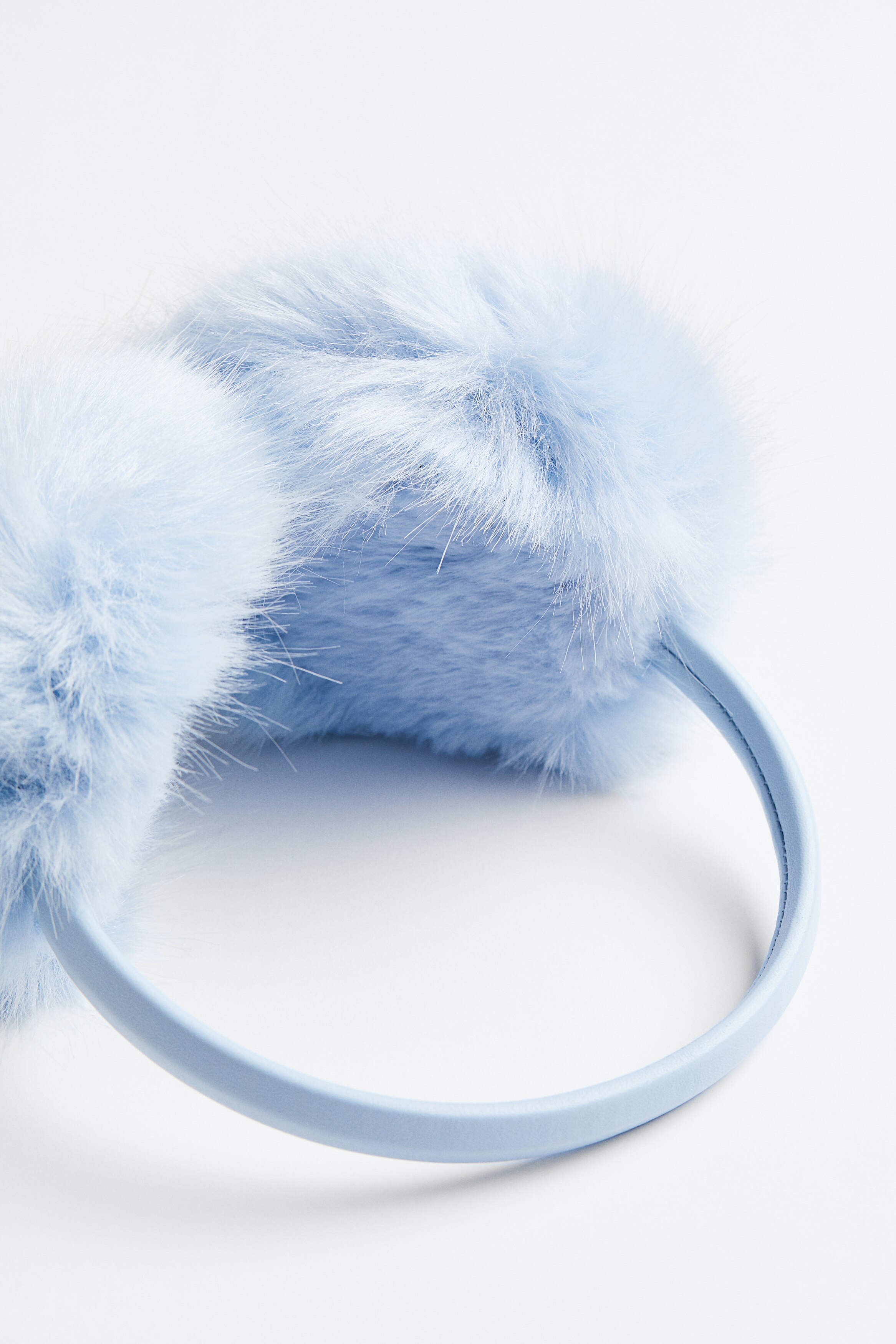 フラッフィイヤーマフ - ライトブルー - レディース | H&M JP