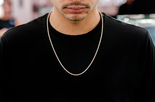 Icebox - 4pt Prong Set Diamond Tennis Necklace 14k Solid Gold 8.75ctw