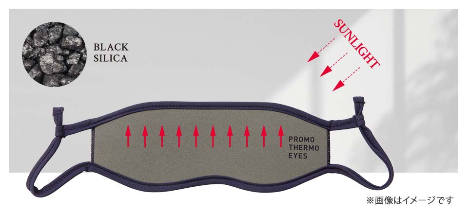 ブラックシリカ プロモサーモ アイマスク｜遠赤外線マット｜健康通販