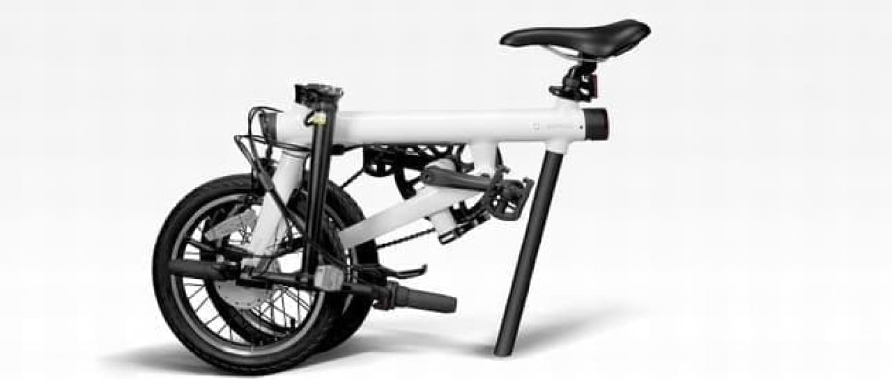 電動アシストに見えない”折り畳み自転車「Mi QiCYCLE」を、中国企業