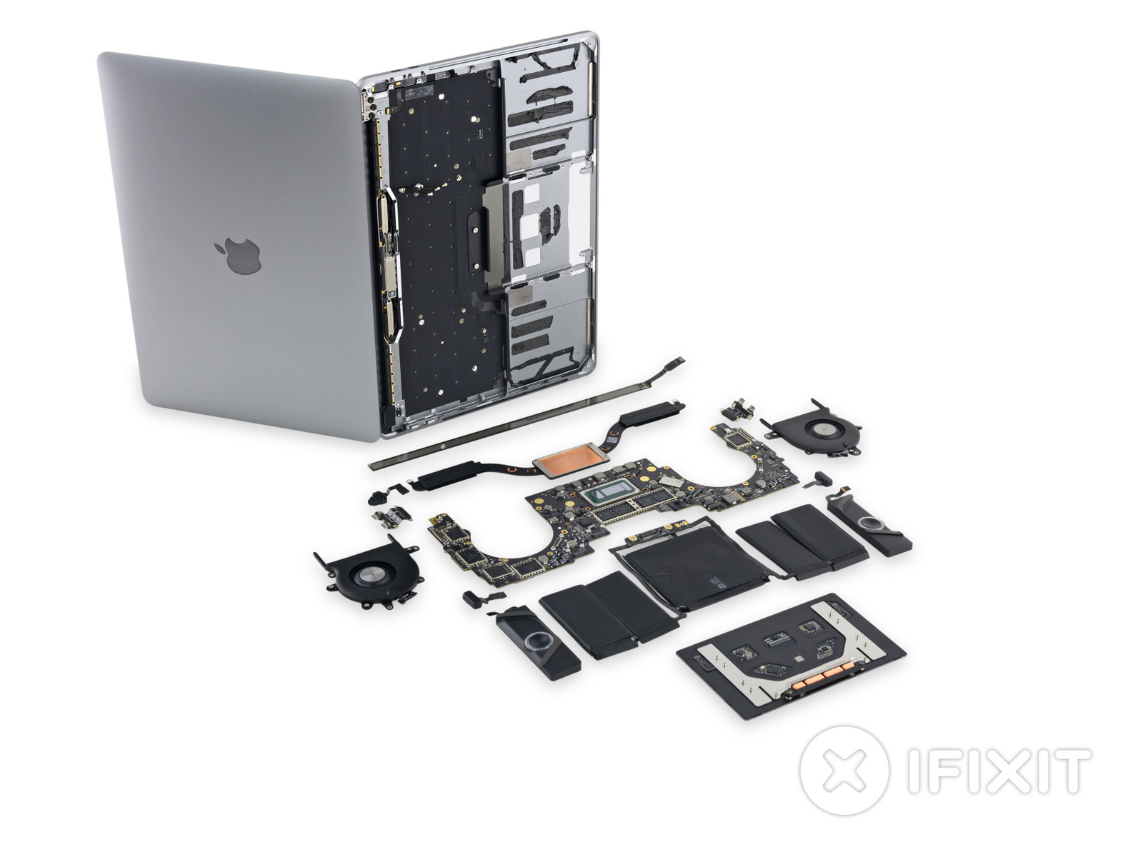 Touch Bar付き13インチ「MacBook Pro」をiFixitが分解──SSDの交換は