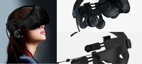 HTC Vive」のオーディオストラップと「Tracker」、それぞれ99.99ドルで