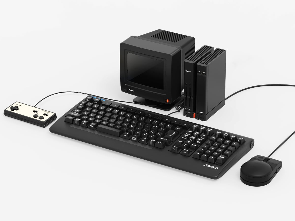 X68000 Z」製品版は9月発売 ブラウン管を模した5インチモニターも