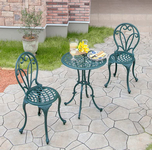 ガーデンテーブルセット」おすすめ6選 テーブルとチェアが一度にそろう