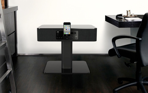 JVCケンウッド、スタンド一体型サウンドシステム「NX-BX3」を発売