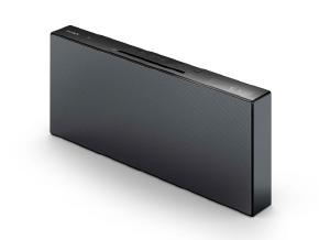 机においてもジャマにならないマルチコネクトコンポ――ソニー「CMT-X7CD