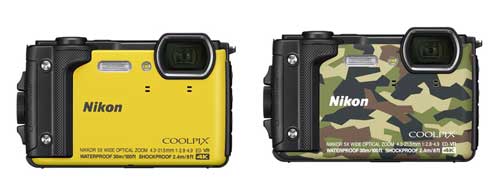 耐衝撃2.4mに防水性能30m、ニコンもタフネスデジカメ「COOLPIX W300