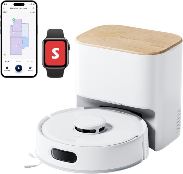 日本の住宅にピッタリな「SwitchBot ロボット掃除機 K11+」が25％オフ