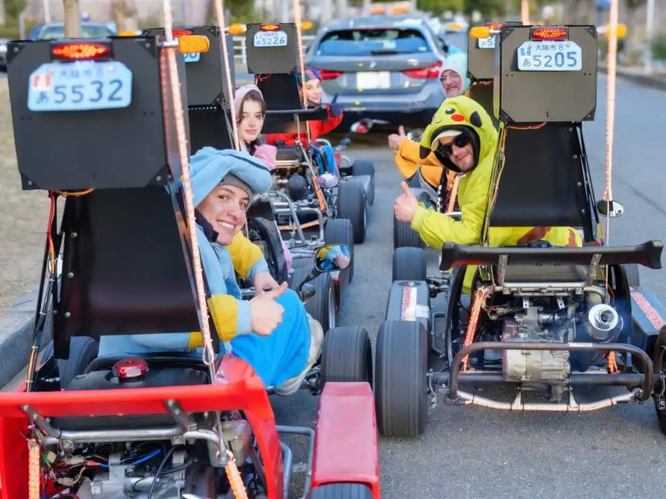 英語ガイド付き】大阪｜リアルなKartRider Rush+ 1時間大阪体験 - KKday