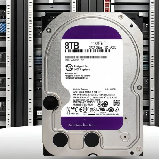 Wd Purple 8tb Internal Hard Drive – Wd85purz 256MB Cache 3.5
