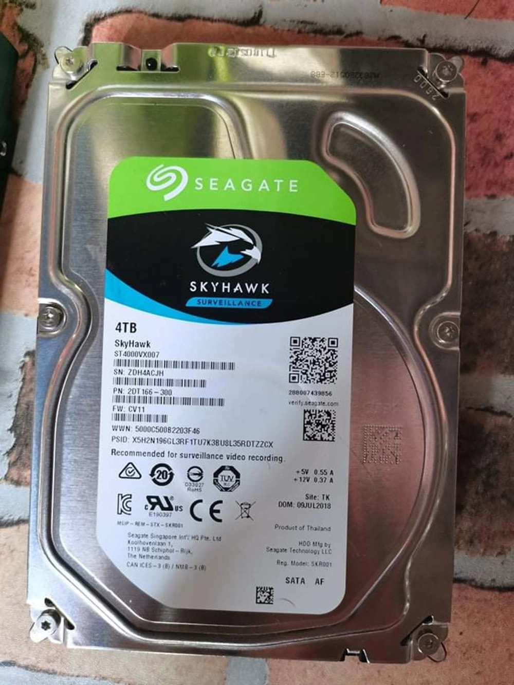 SEAGATE Skyhawk 4TB HDD 2個 【公式通販】
