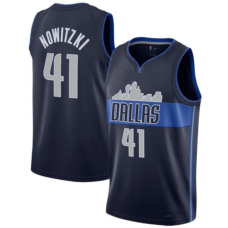 Men Women Youth Mavericks Jerseys 41 Dirk Nowitzki Basketball