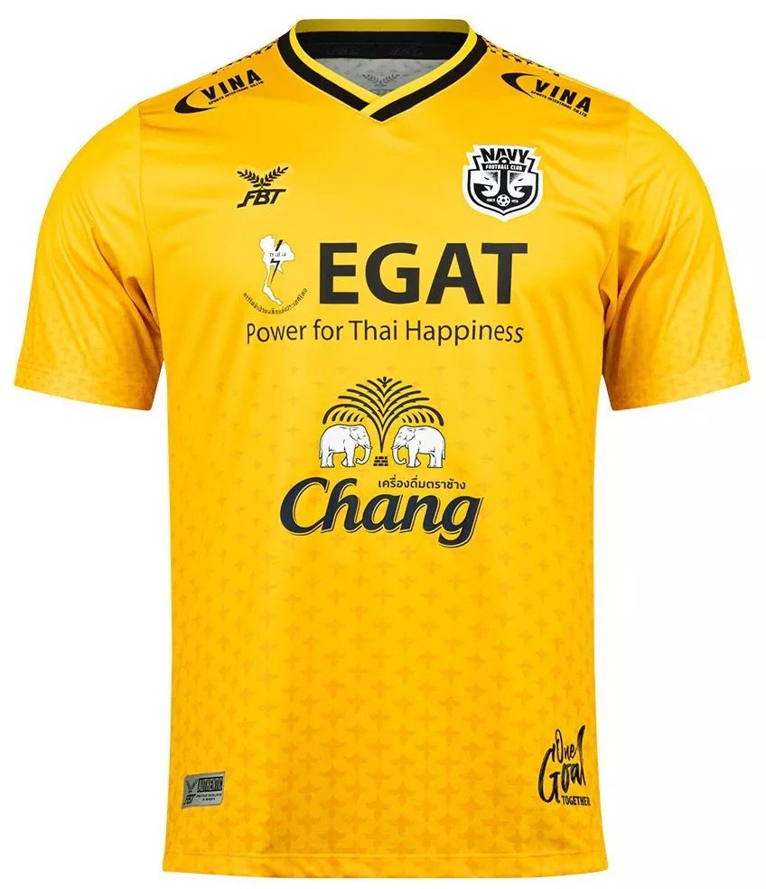 2024 - 25 Thai Navy FC Thailand Football Soccer League Jersey