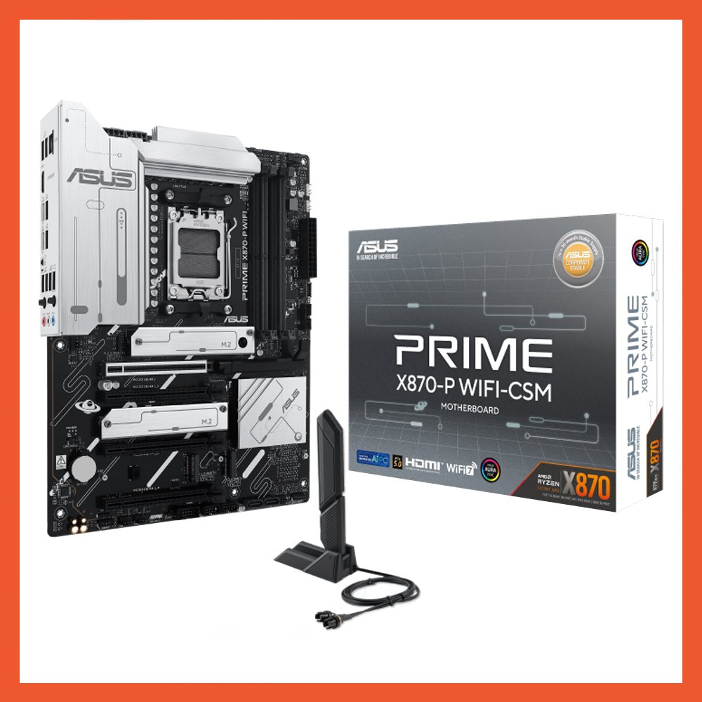 MAINBOARD ASUS PRIME X870-P WIFI-CSM DDR5 AM5