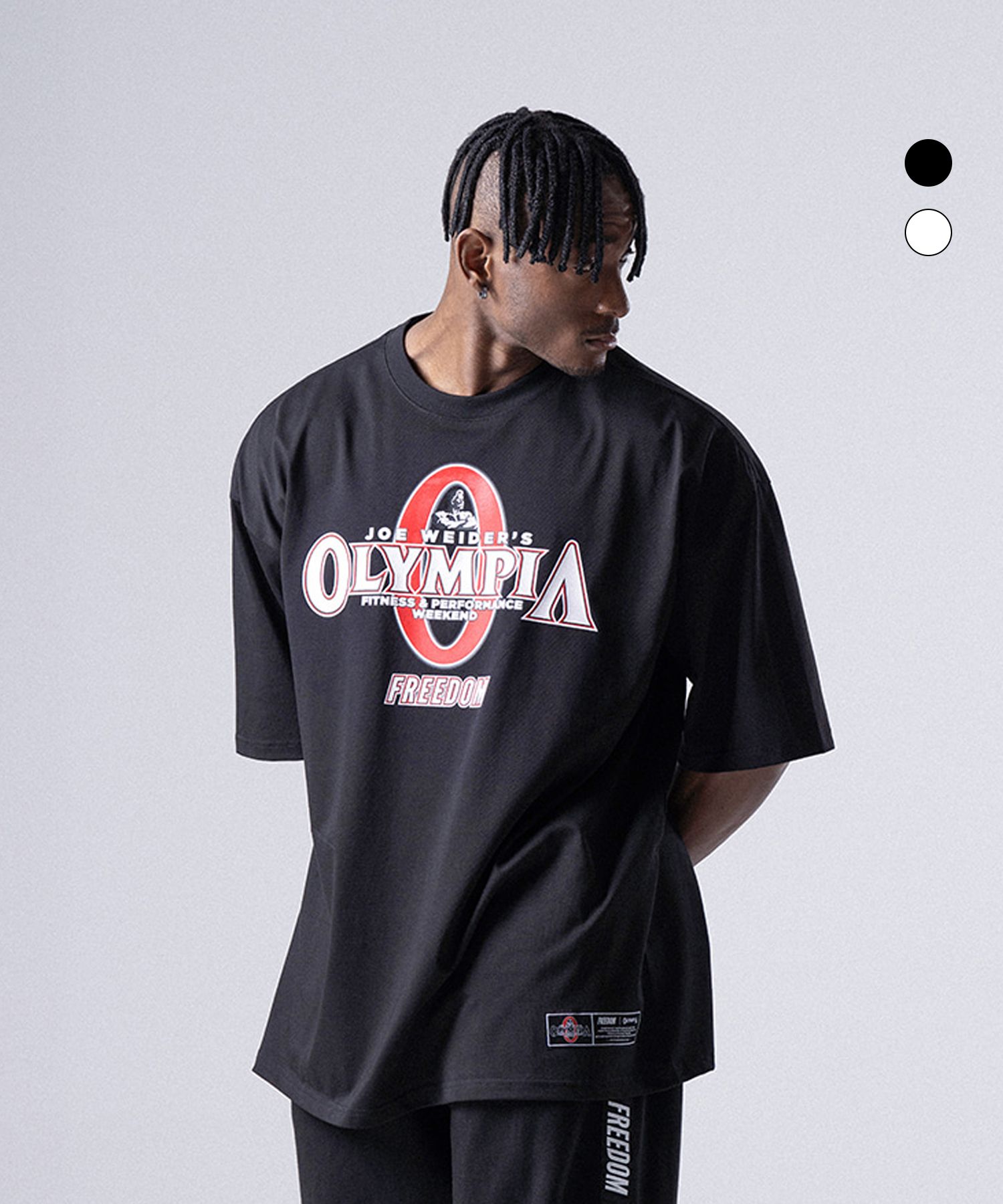 MUSINSA公式 | FREEDOM オリンピアビッグロゴTシャツ_2カラー