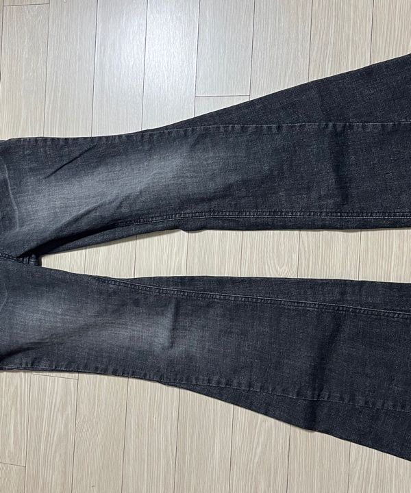 MUSINSA公式 | SYNERJYN CAT WASHING DENIM PANTS BLACK