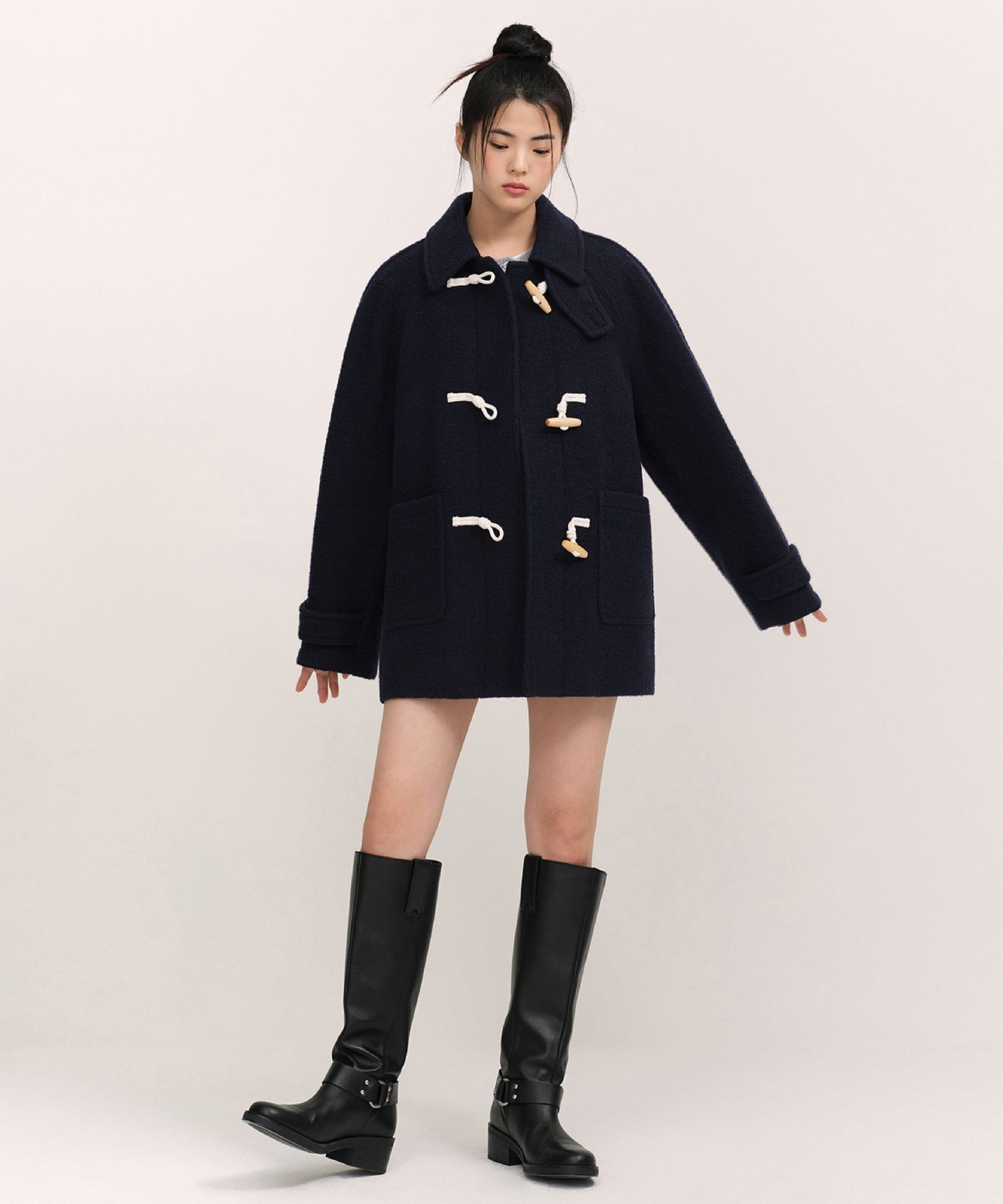 MUSINSA公式 | MUSINSA STANDARD WOMAN ウィメンズウールブレンドブー