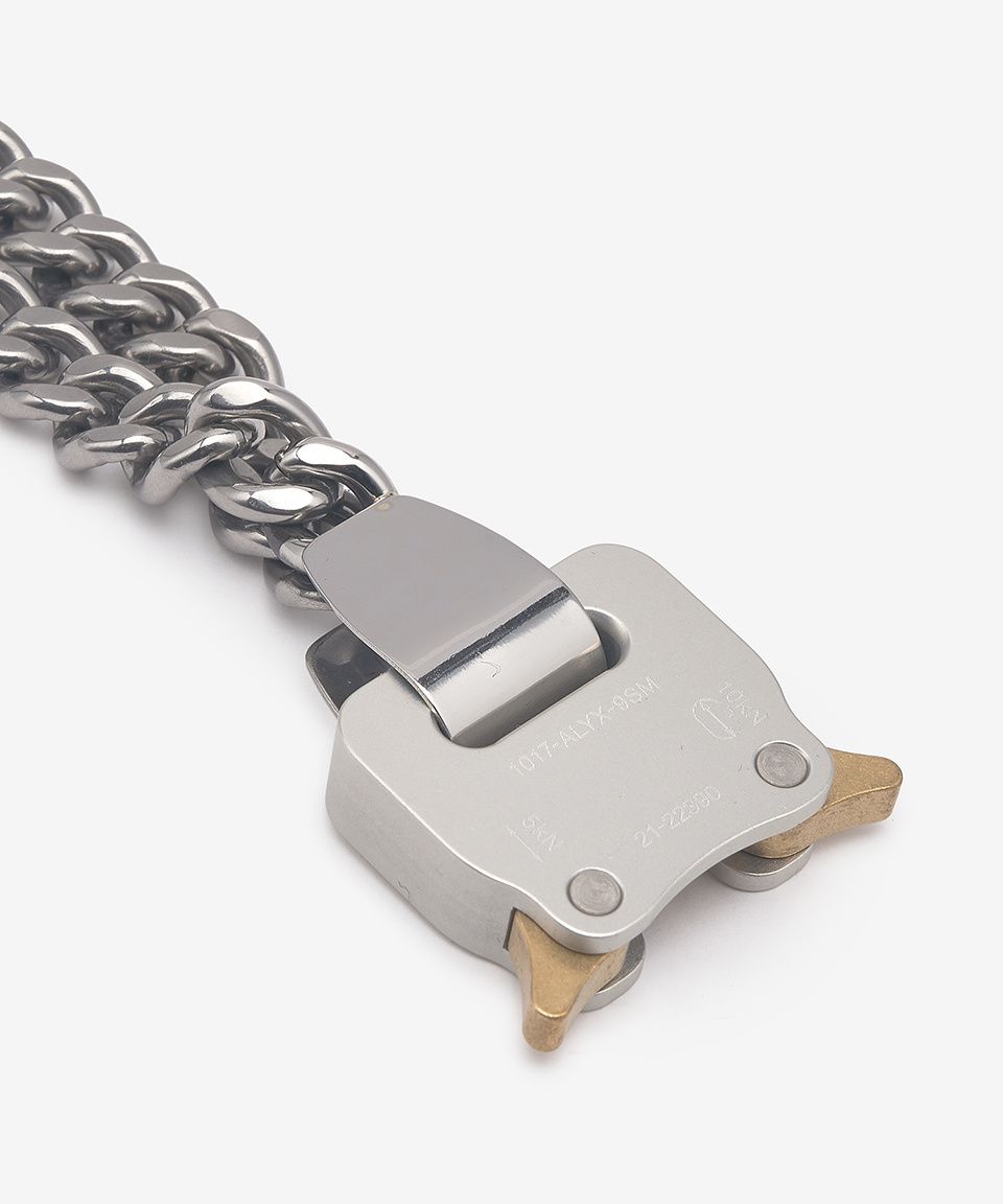 MUSINSA公式 | 1017 ALYX 9SM ダブルチェーンブレスレット - シルバー