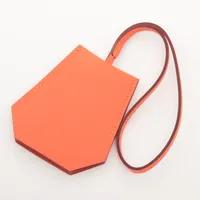 エルメス その他 その他 オレンジ モバイルバッテリー ワイヤレス 充電