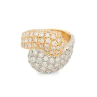 ローリーロドキン リング 18K 12.8g スモール フラット エングレイブド