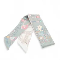 エルメス ツイリー L'AIR DE GINZA 2006 ツイリー シルク NP035358