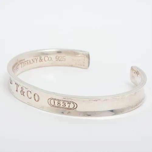 ティファニー 1837 ナロー 925 バングル 1997 シルバー ABランクの