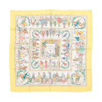 エルメス カレ90 feria de sevilla セビリアの休日 シルク スカーフ