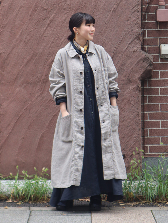 リネンステンカラーライトコート｜nest Robe / CONFECT ONLINE SHOP