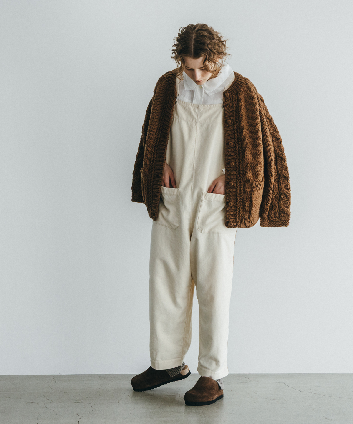 モールスキンサロペット｜nest Robe / CONFECT ONLINE SHOP