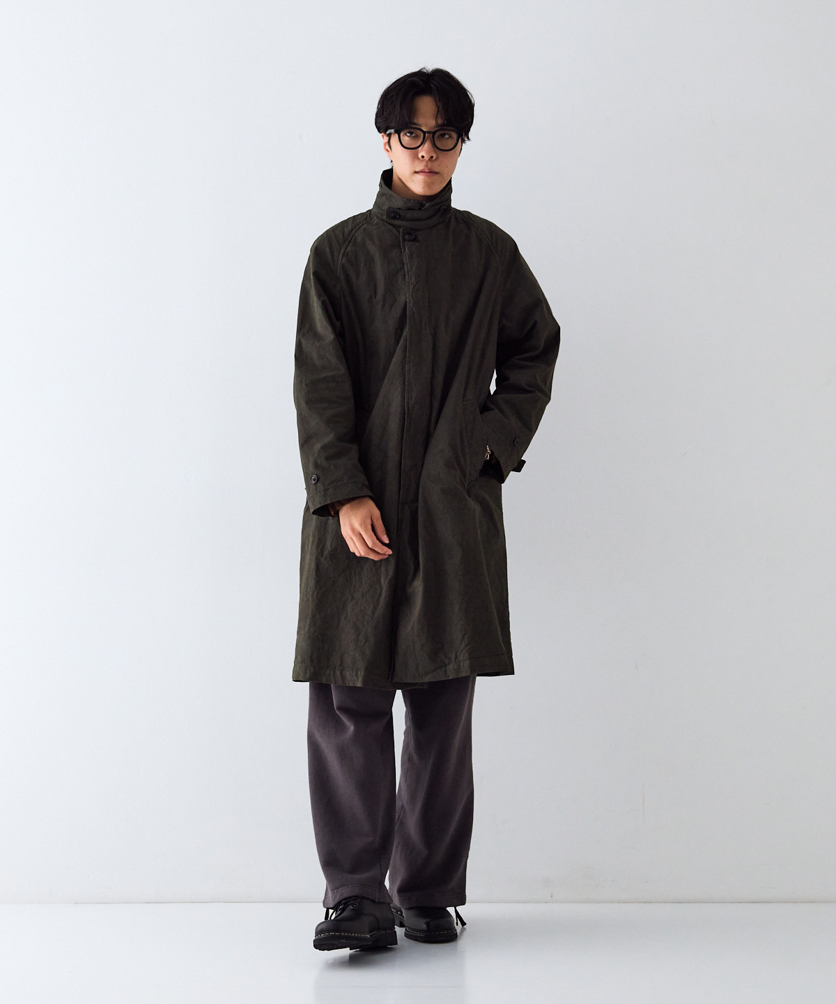 スーピマコットン ステンカラーコート ｜nest Robe / CONFECT ONLINE SHOP