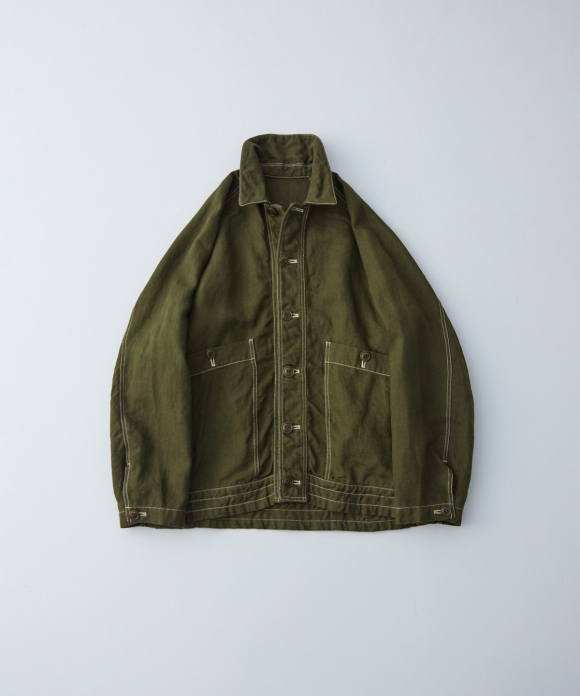 リネンダック ガーデナー ジャケット｜nest Robe / CONFECT ONLINE SHOP