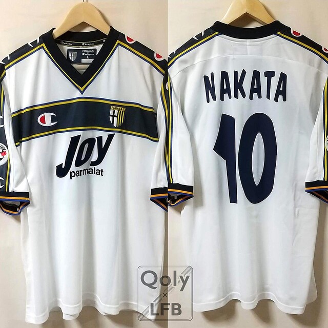 中田英寿氏、移籍20周年！パルマ「2001-02アウェイ」NAKATA