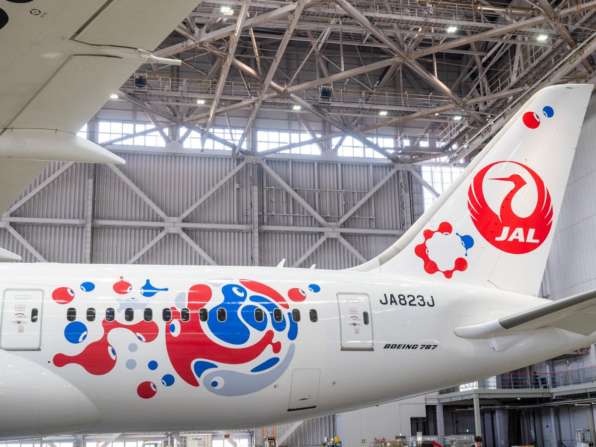 大阪・関西万博開催記念！「JAL ミャクミャクJET」2号機 - ライブドア