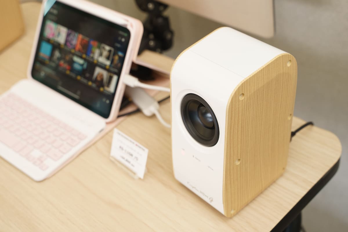 クリプトン、アクティブスピーカー「KS-11G」に木目調パネル採用、音も