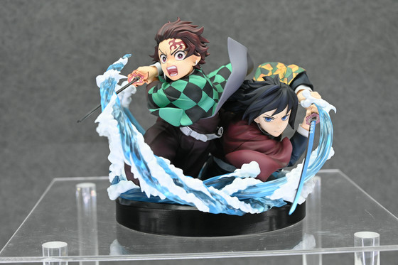 鬼滅の刃 アニプレックス オンラインくじ 炭治郎＆義勇ノンスケール