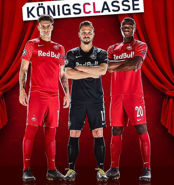 南野と奥川のRBザルツブルク、2019-20「CLユニフォーム」を発表