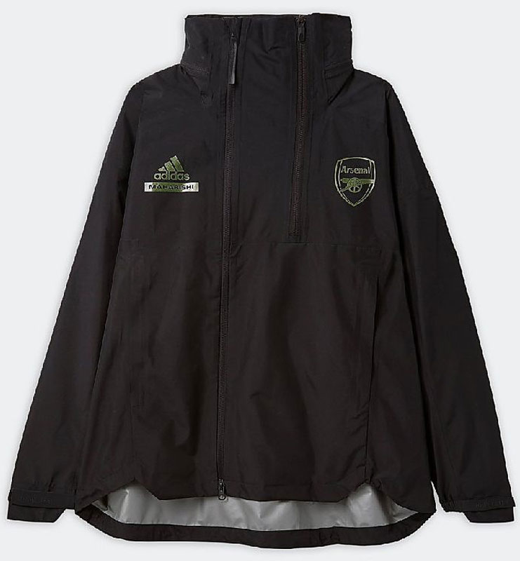 アーセナルと人気ブランド『MAHARISHI』の限定コラボウェアが登場