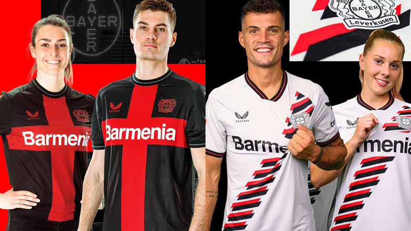 レヴァークーゼンが23-24新ユニフォームを発表！クラブの“ルーツ