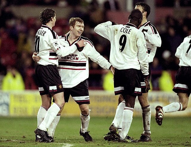 もはや伝説の“SHARP”時代！マンチェスター・U「1997-99アウェイ