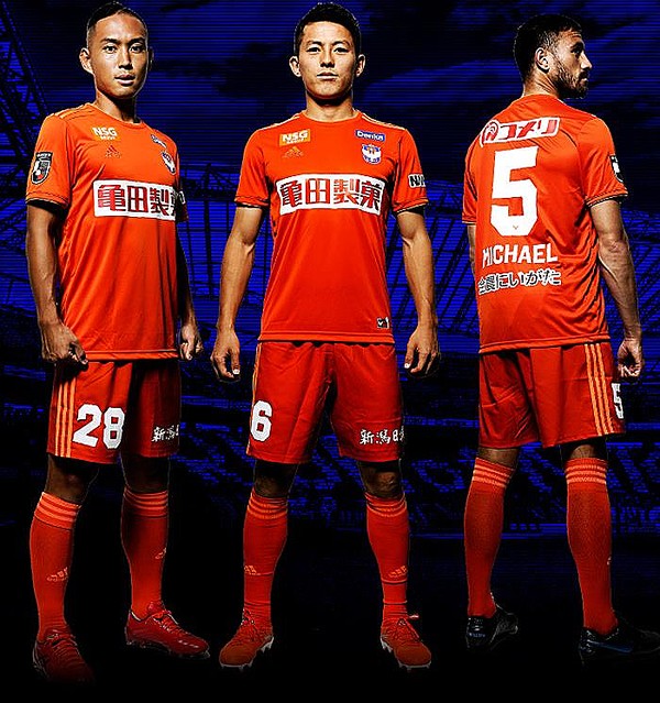 J最速！アルビレックス新潟、「2020年」の新ユニフォームデザインが