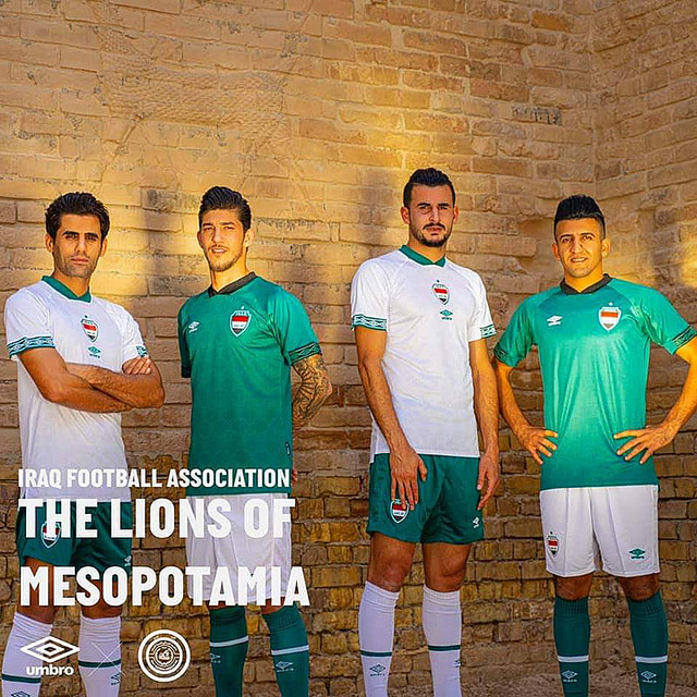 イラク代表、“美デザイン”2021新ユニフォームを発表！「古代