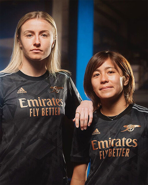 アーセナル、22-23新アウェイユニフォームを発表！“AFC”散りばめ