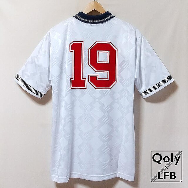 復活希望の襟付きデザイン！イングランド代表「1990イタリアW杯