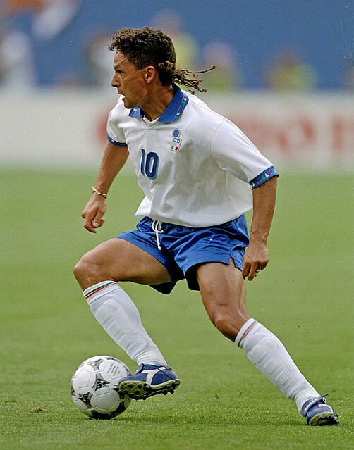 ロベルト・バッジョ、起死回生の2ゴール！イタリア代表「1994アウェイ