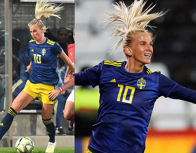 スウェーデン女子代表、スタイリッシュなW杯アウェイユニフォームを
