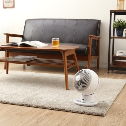 アイリスオーヤマ サーキュレーターアイ DC JET 15cm 24畳 上下左右首