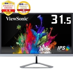 ビューソニックジャパン 31.5型ワイドモニター WQHD IPSパネル VX3276